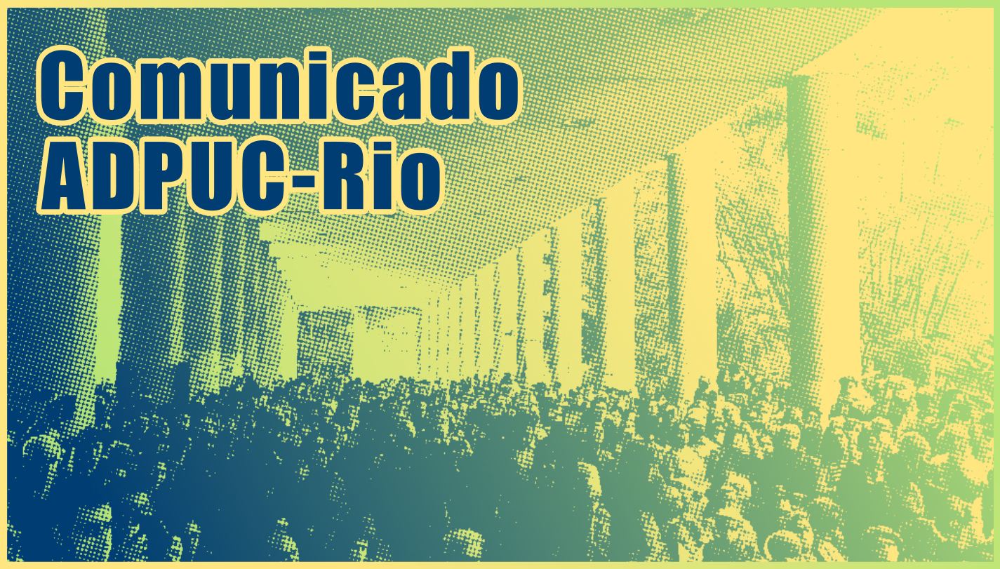Mensagem da ADPUC-Rio sobre as eleições
